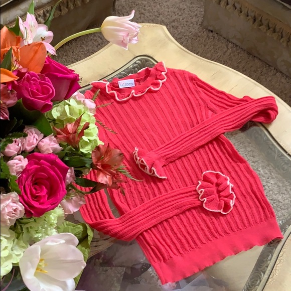 RED Valentino Sweaters - Red Valentino lightweight sweater size Small